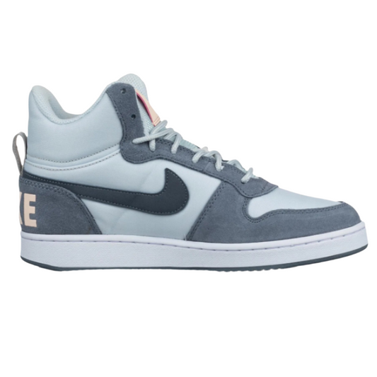 Nike Court Borough Mid Premium Pure Platinum Női Cipő