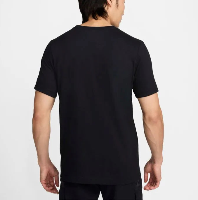 NIKE SPORTSWEAR "Silver Metal Air Tee" FÉRFI FEKETE PÓLÓ