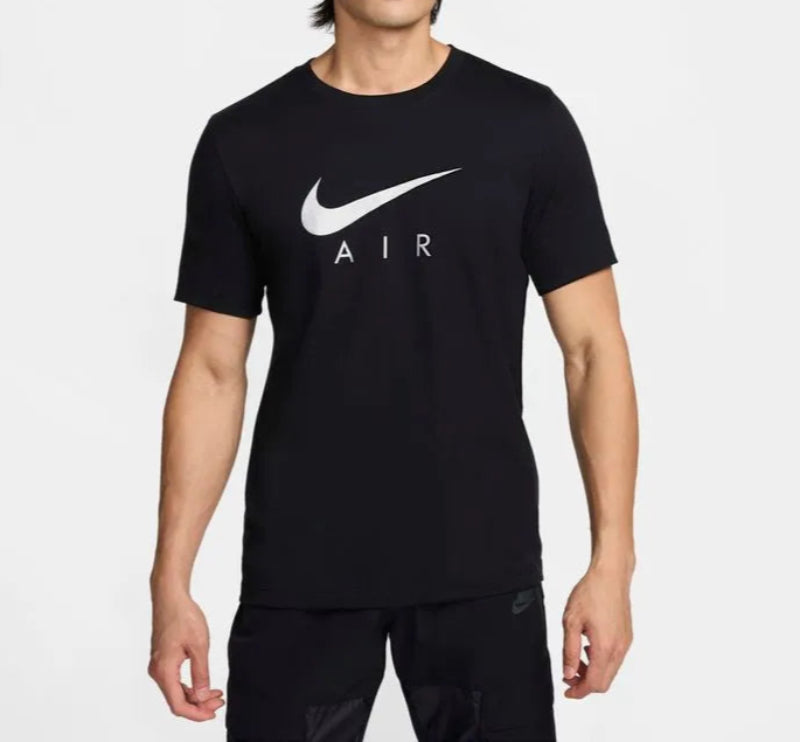 NIKE SPORTSWEAR "Silver Metal Air Tee" FÉRFI FEKETE PÓLÓ