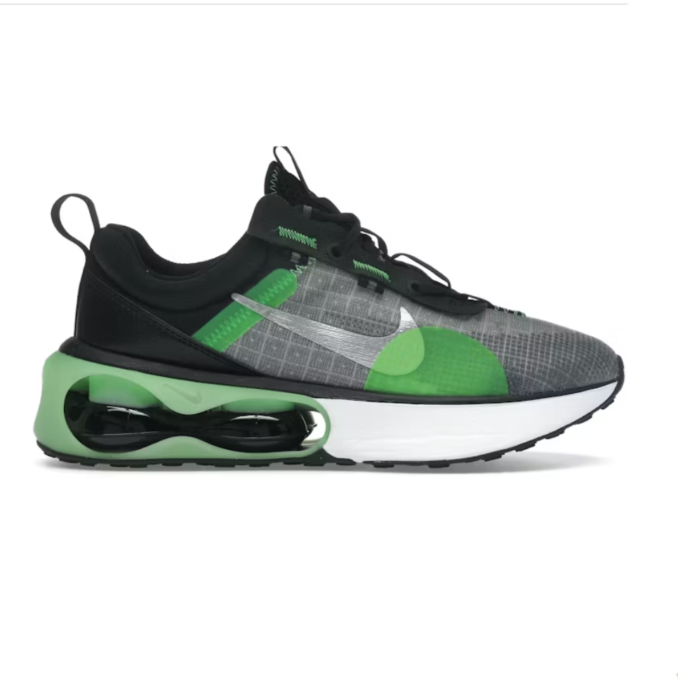 Nike Air Max 2021 Black Chrome Green Strike (GS)