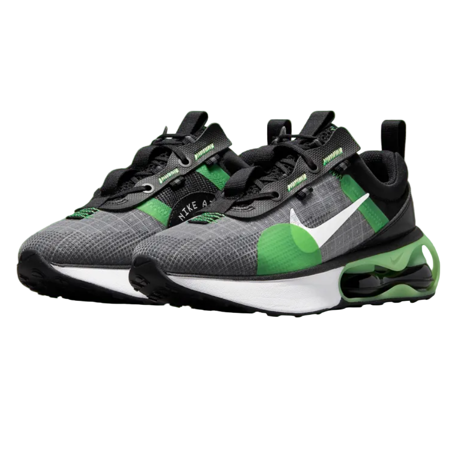 Nike Air Max 2021 Black Chrome Green Strike (GS)