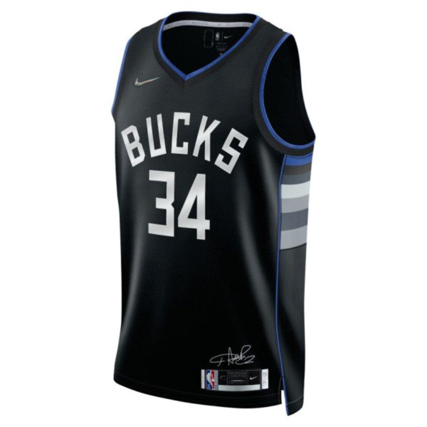 Nike x NBA Milwaukee Bucks Icon Edition „Giannis Antetokounmpo 34” Férfi Mez