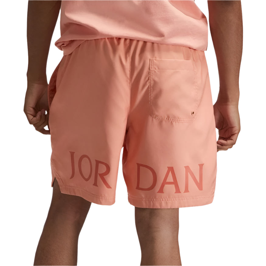 Jordan ESS Poolside Short "Coral" Férfi Rövidnadrág