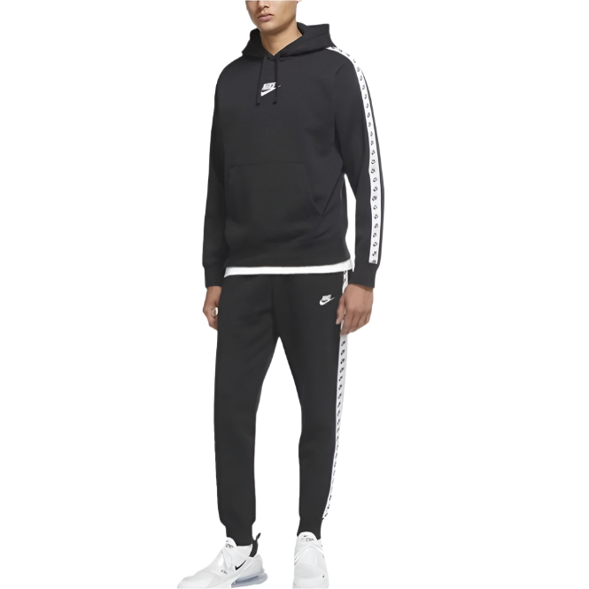 Nike Sportswear (Club Fleece) "Fekete" Férfi Pamut Melegítő Szett