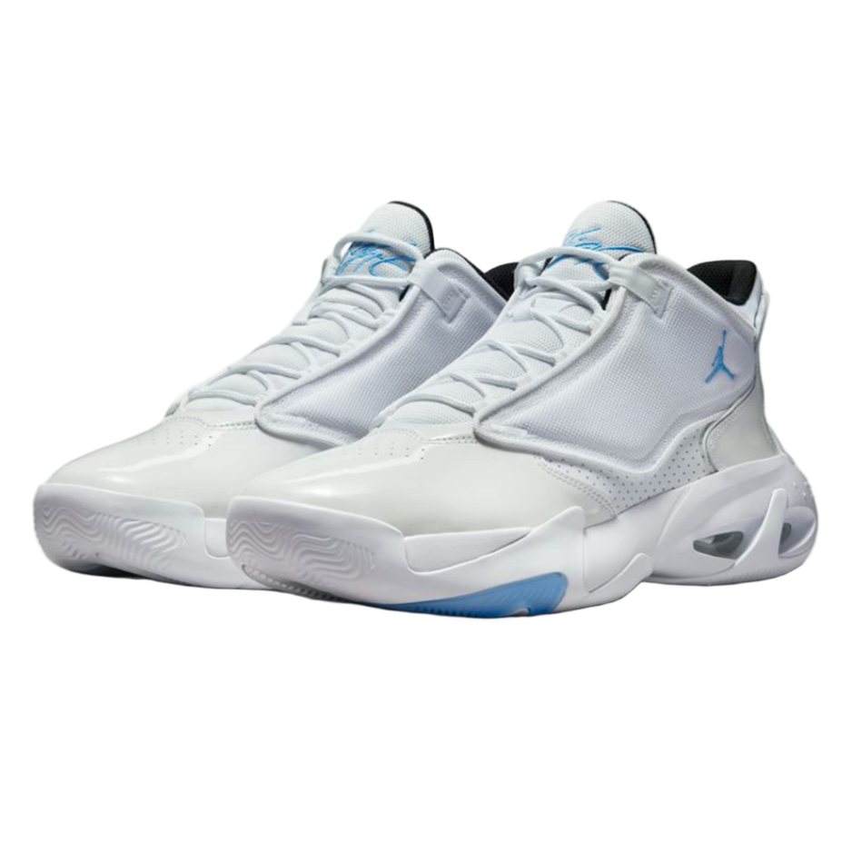 Jordan Max Aura 4 GS 'White University Blue'
