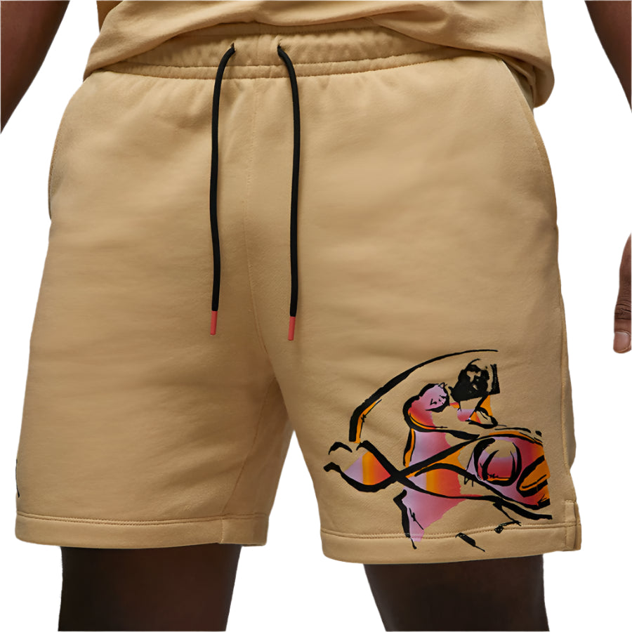 Jordan Flight MVP Fleece Short "Bézs" Férfi Rövidnadrág
