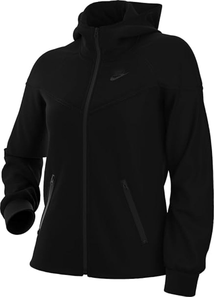 Nike Sportswear Tech Fleece Női Fekete Cipzáras Pulóver