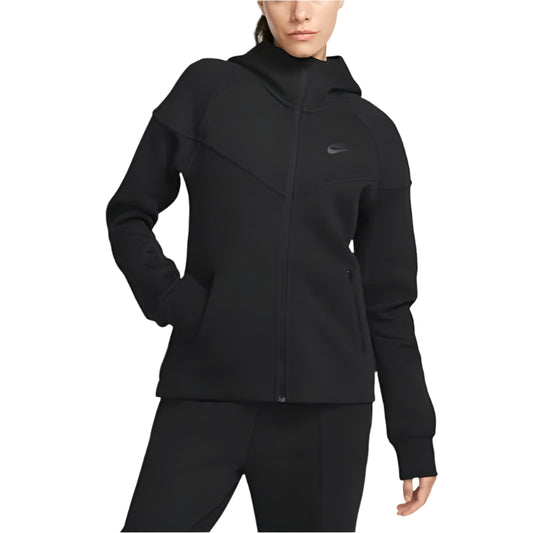 Nike Sportswear Tech Fleece Női Fekete Cipzáras Pulóver