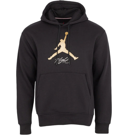 Jordan Essential Fleece Fekete Férfi Pulóver