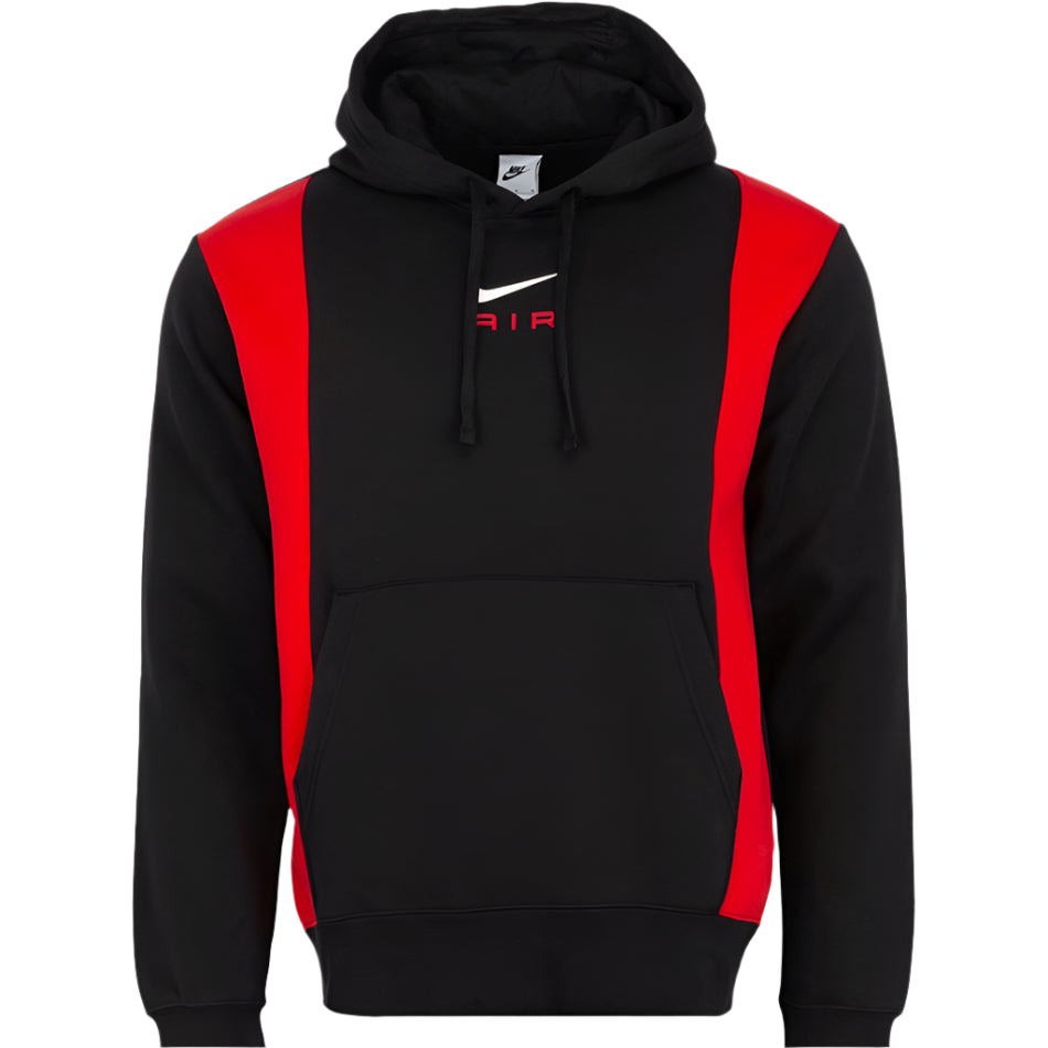 Nike NSW Air Po Hoodie Fleece "Fekete" Férfi Kapucnis Pulóver