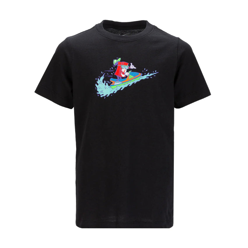 Nike Sportswear Boxy "Fekete" Gyerek Póló