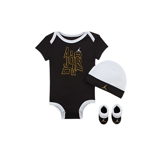 Jordan Holiday Shine "3 darabos dobozos" Baba 3 részes body szett