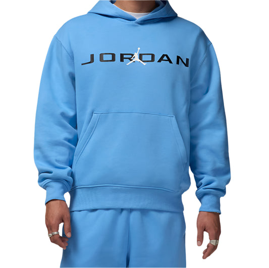 Jordan Essentials Férfi Kék Kapucnis Pulóver