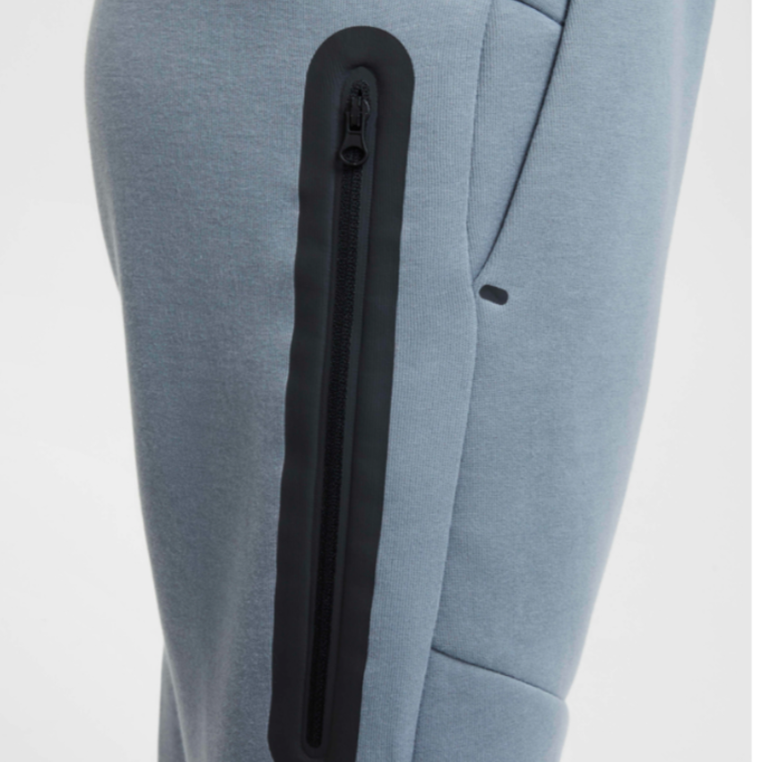 Nike Sportswear Tech Fleece "Szürke/Metal/Fekete" – Gyerek Melegítőnadrág