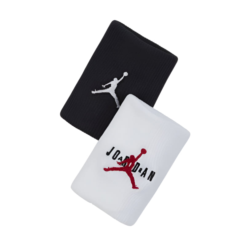 Jordan Jumpman Terry Dri-Fit "Fekete-Fehér-Piros" (2db) Csuklópánt