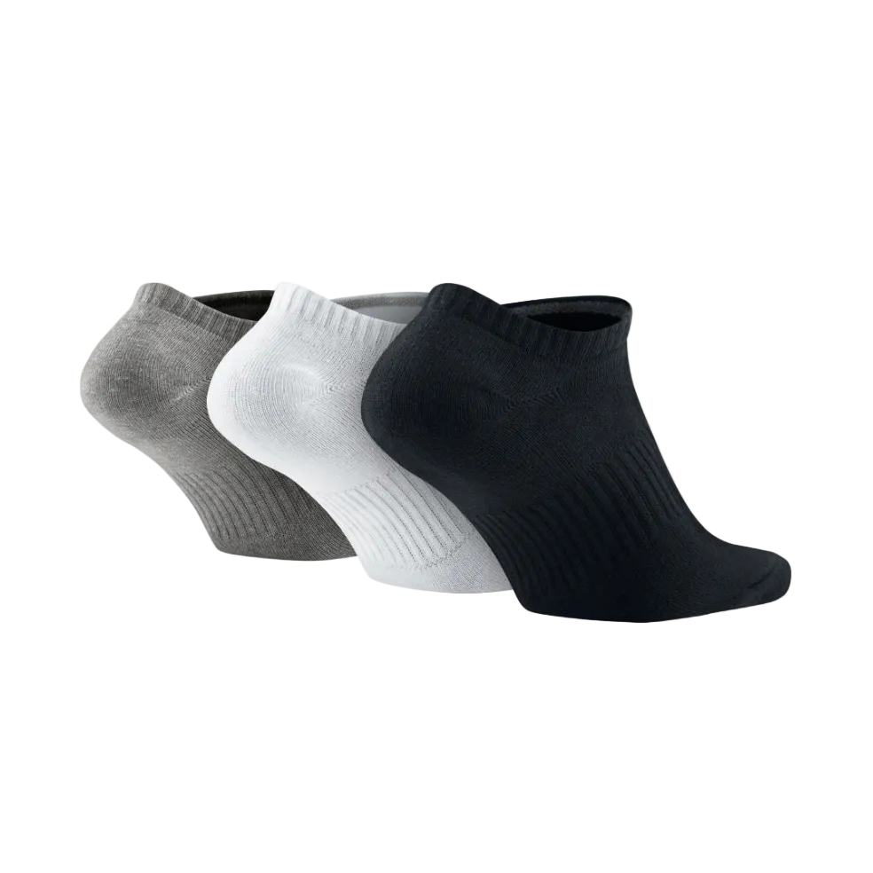 Nike Lightweight titokzokni "Fehér/fekete/szürke" (3pár)