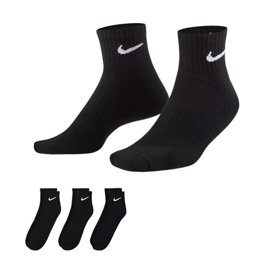 Nike Everyday "Fekete" Bokazokni (3 pár)