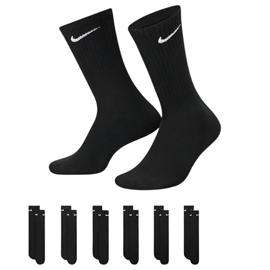 Nike Everyday párnázott Fekete Edzőzokni (6 pár)
