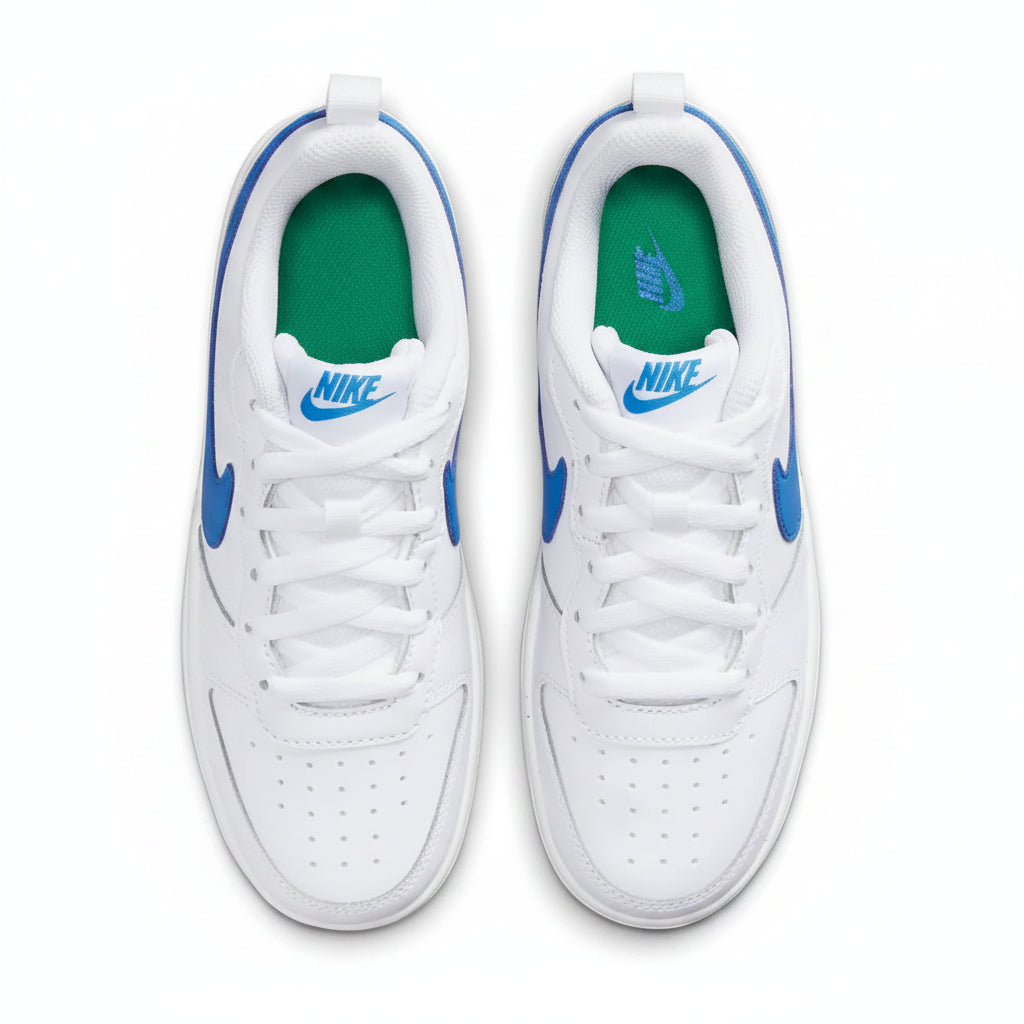 Nike Court Borough Low 2 (GS) "Fehér Fotó Kék" utcai cipő