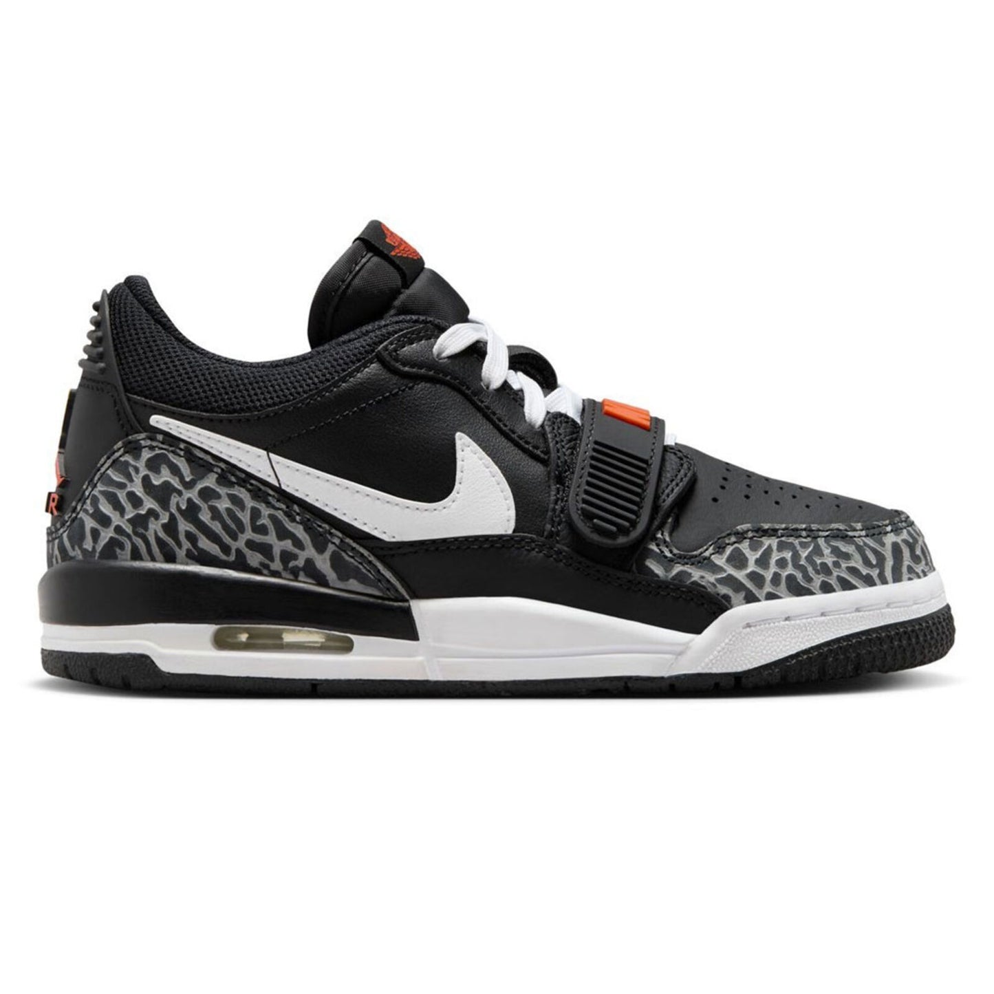 Jordan Legacy 312 Low (GS) fekete utcai cipő