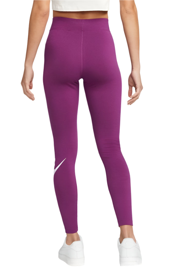 Nike ESS Magas Derekú "Lila" Leggings