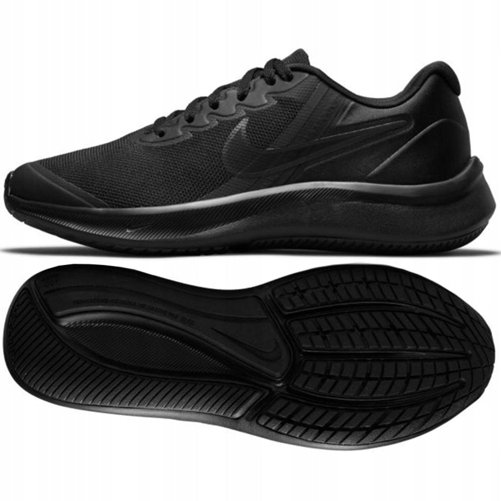 Nike Star runner 3 (GS) "Fekete" Utcai Cipő