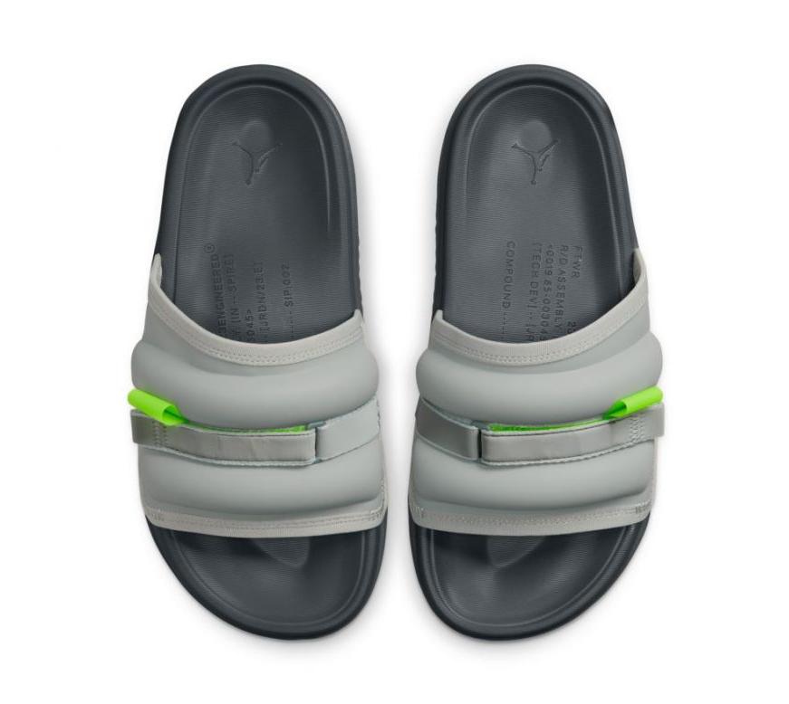 Air Jordan Super Play Slides Slipper "Silver"