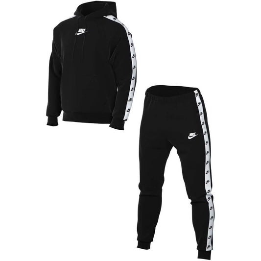 Nike Sportswear (Club Fleece) "Fekete" Férfi Pamut Melegítő Szett