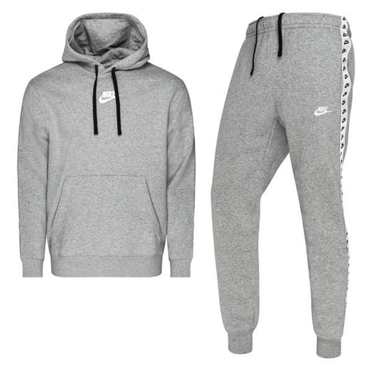 Nike Club Fleece Kapucnis "Szürke" Pamut Melegítő Szett