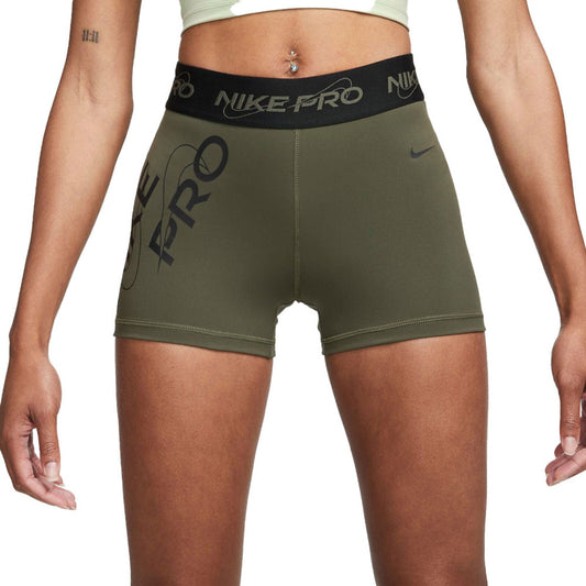Nike Pro Mid-Rise 3" Graphic Short 8cm