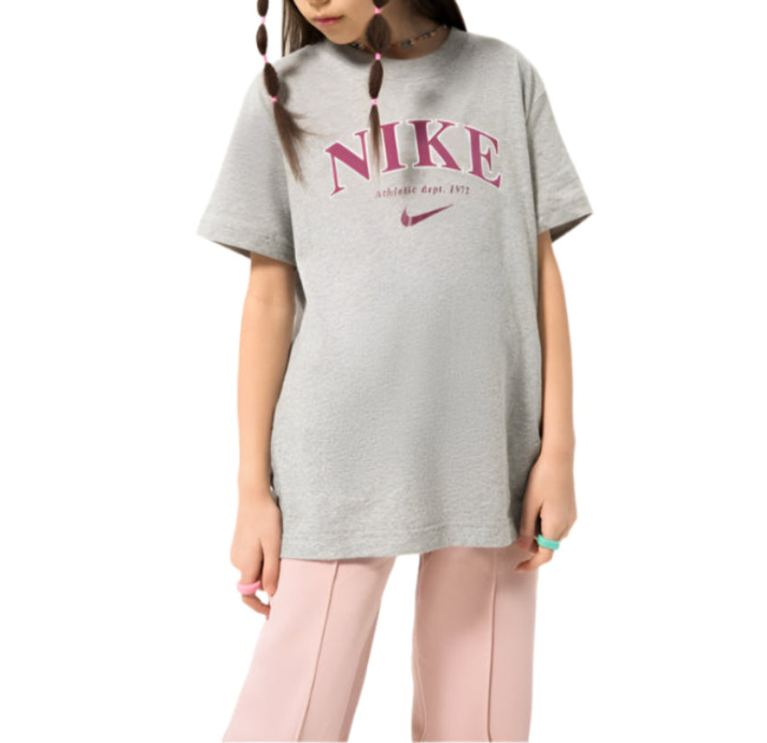 Nike T-SHIRT G NSW "Szürke" Gyerek Póló