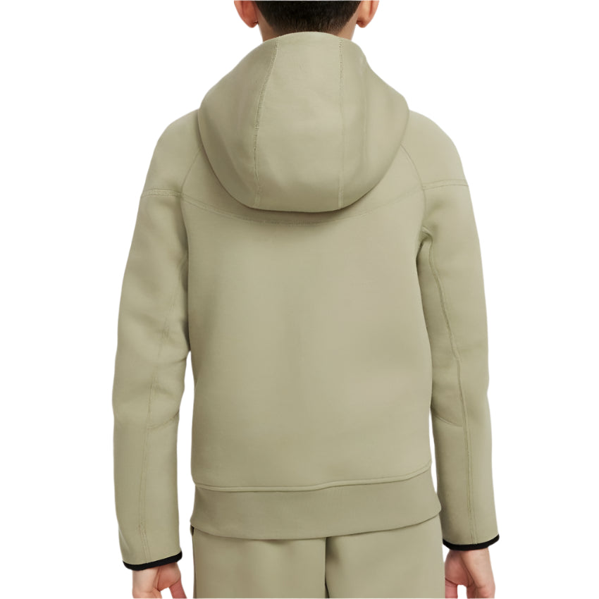 Nike Tech Fleece Full Zip "Oliva" Gyerek Melegítőfelső