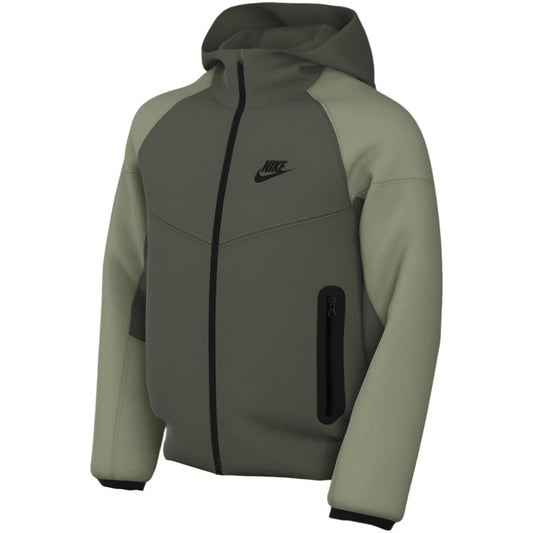 Nike Tech Fleece Full Zip "Khaki/Zöld" Gyerek Melegítőfelső