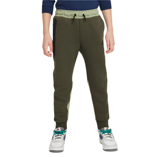 Nike Sportswear Tech Fleece "Oliva/Fekete" Gyerek Nadrág