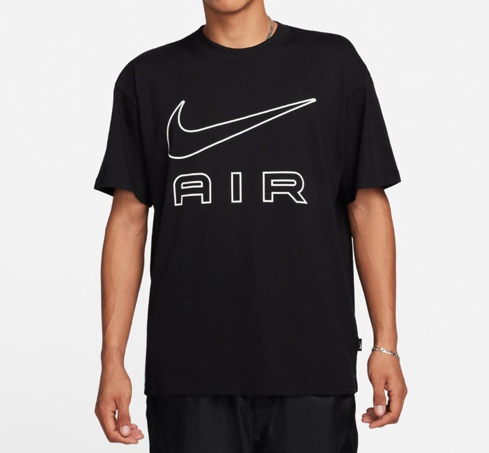 Nike M NSW TEE M90 AIR "Fekete" Bő Szabású Férfi Póló