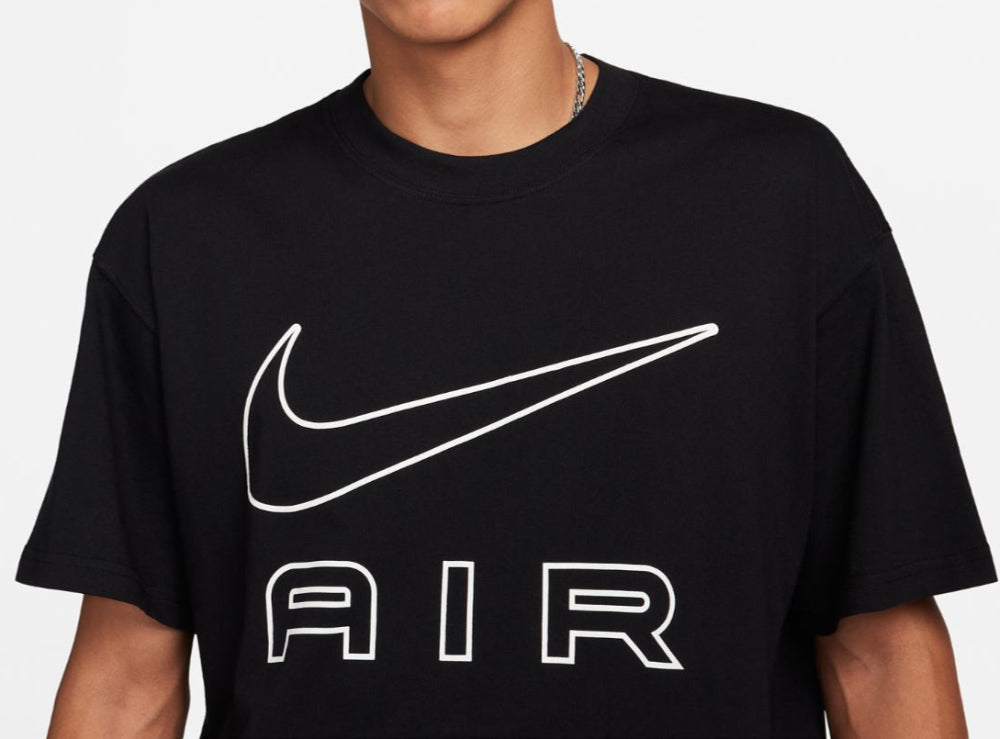 Nike M NSW TEE M90 AIR "Fekete" Bő Szabású Férfi Póló