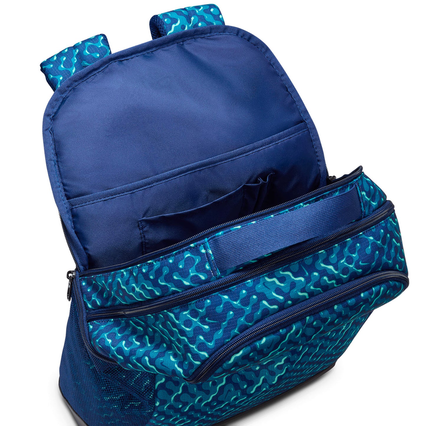 NIKE BRASILIA 9.5 (24L) "Kék/fekete/menta" Hátizsák