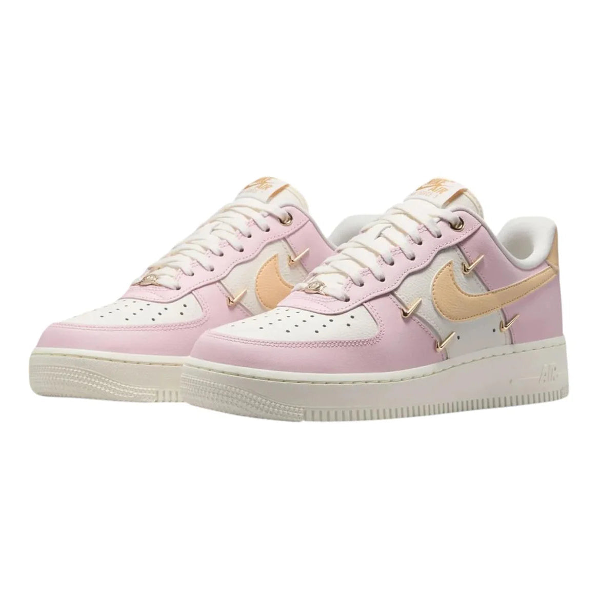 NIKE AIR FORCE 1 LOW '07 LX PINK FOAM MINI SWOOSH