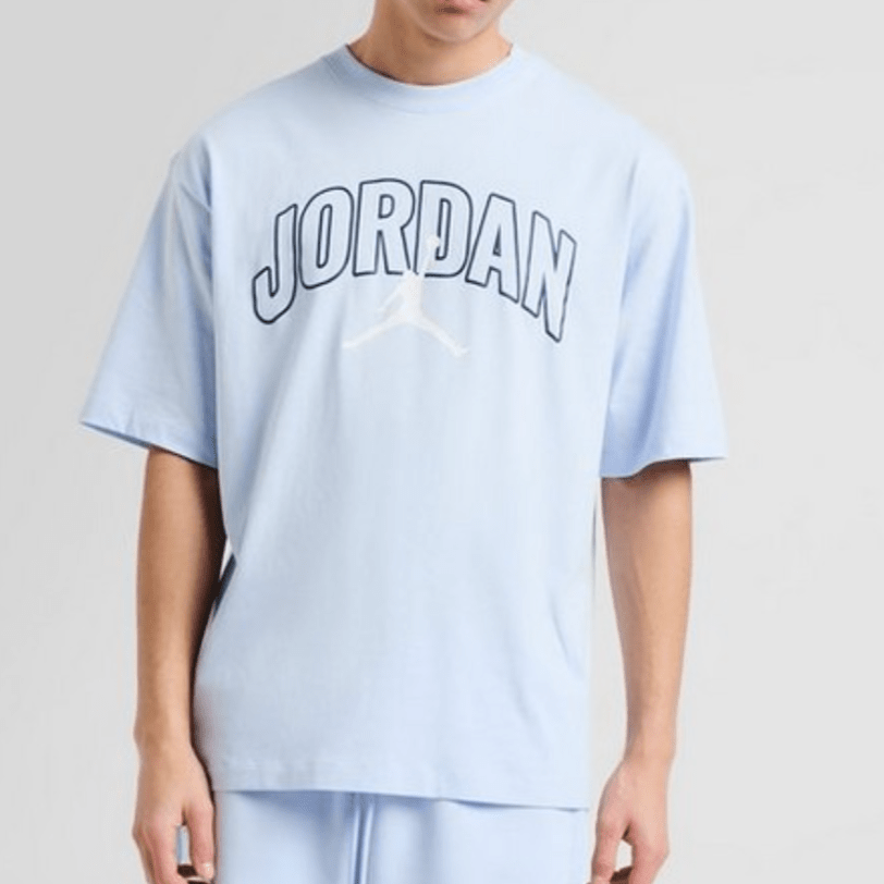 JORDAN M J FLT ESS JD HBR SS CREW Férfi póló - Golyó Sport
