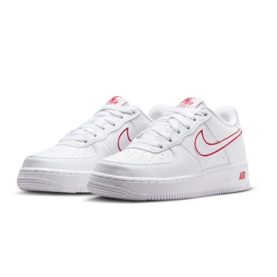 Nike Air Force 1 GS "White & University Red"