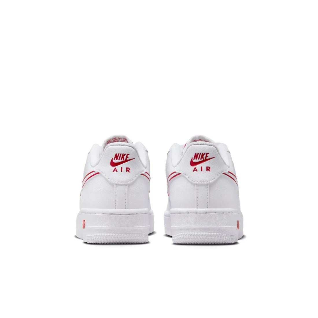 Nike Air Force 1 GS "White & University Red"