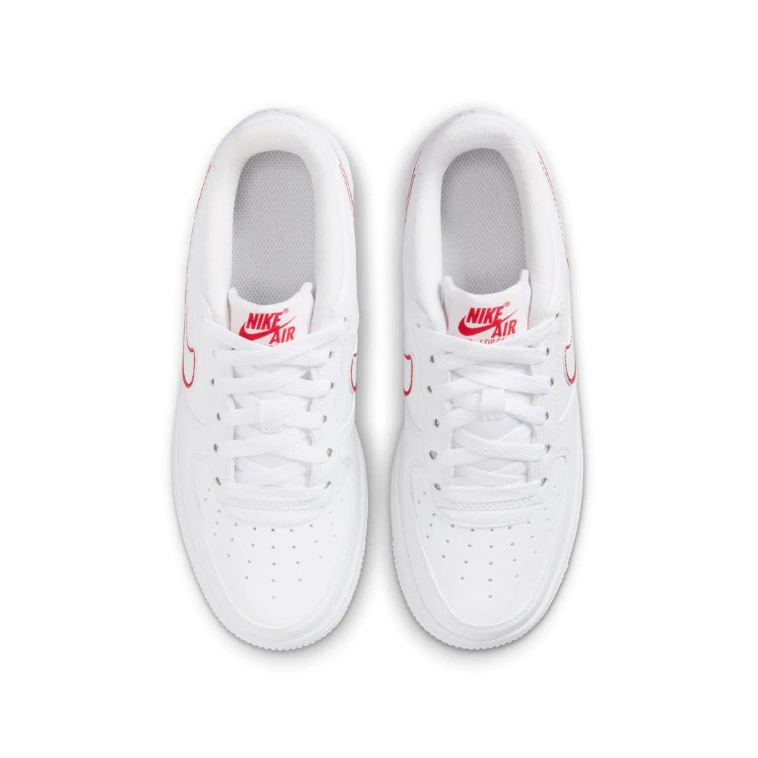 Nike Air Force 1 GS "White & University Red"
