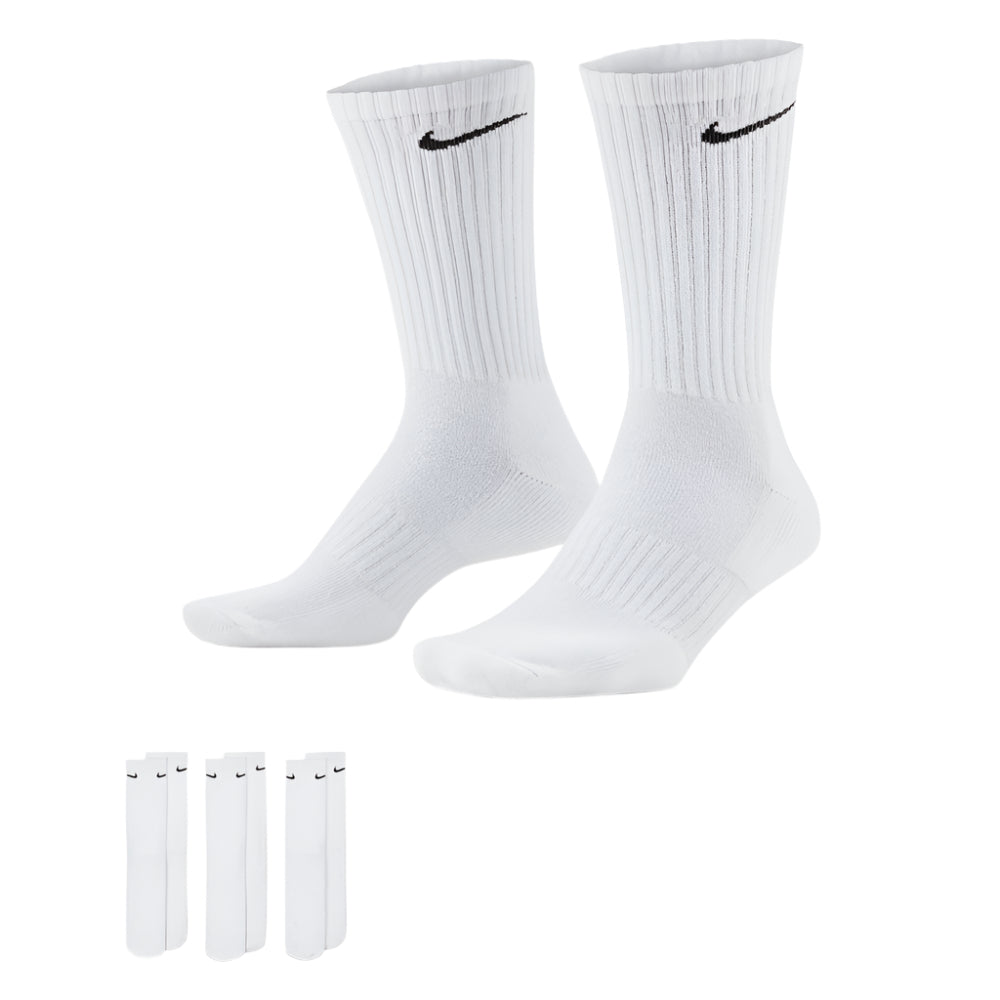 Nike EVERYDAY CUSH CREW MAGASSZÁRÚ "Fehér" Zokni (3 pár)