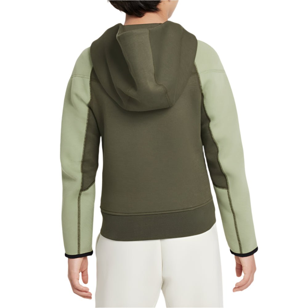 Nike Tech Fleece Full Zip "Khaki/Zöld" Gyerek Melegítőfelső - Golyó Sport