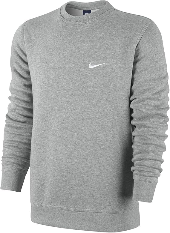 Nike Swoosh Fleece Crew Férfi Szürke Pulóver