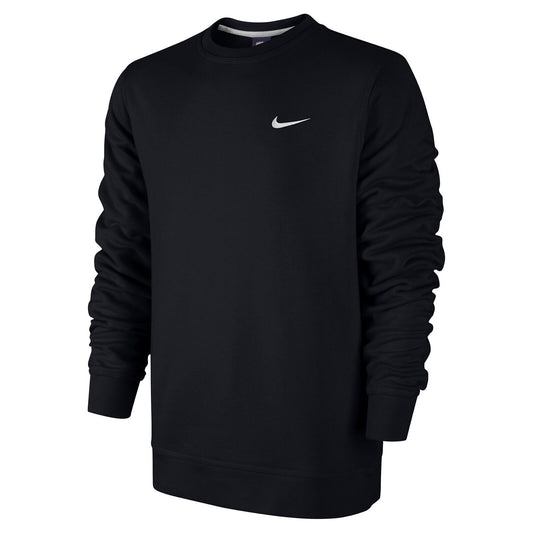 Nike Sportswear Club Fleece kereknyakú fekete pulóver