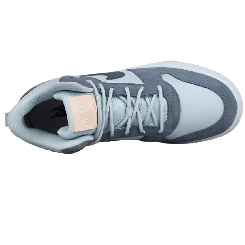 Nike Court Borough Mid Premium Pure Platinum Női Cipő