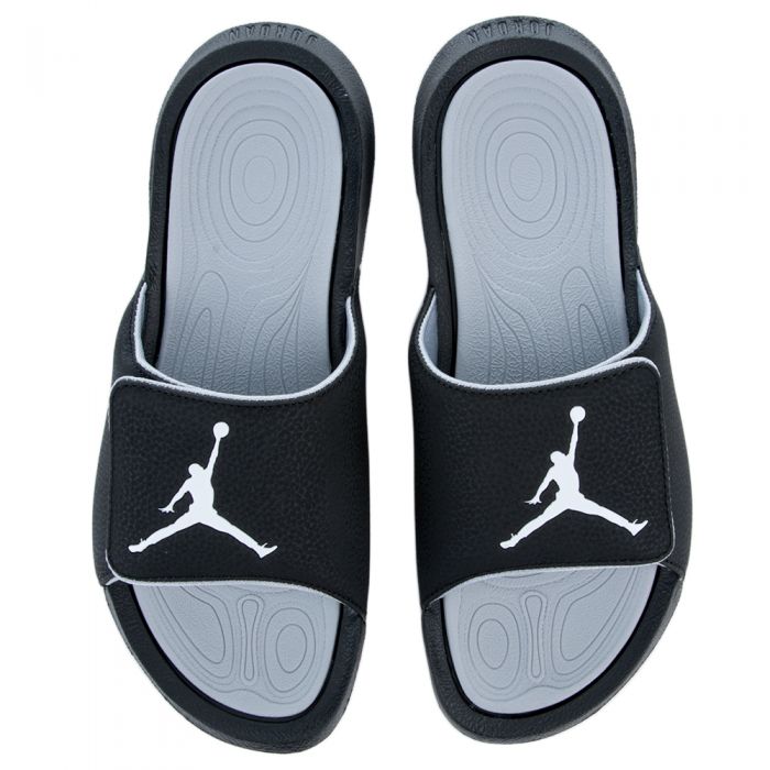 JORDAN HYDRO 6 "Fekete/Fehér-Farkasszürke" Férfi Papucs