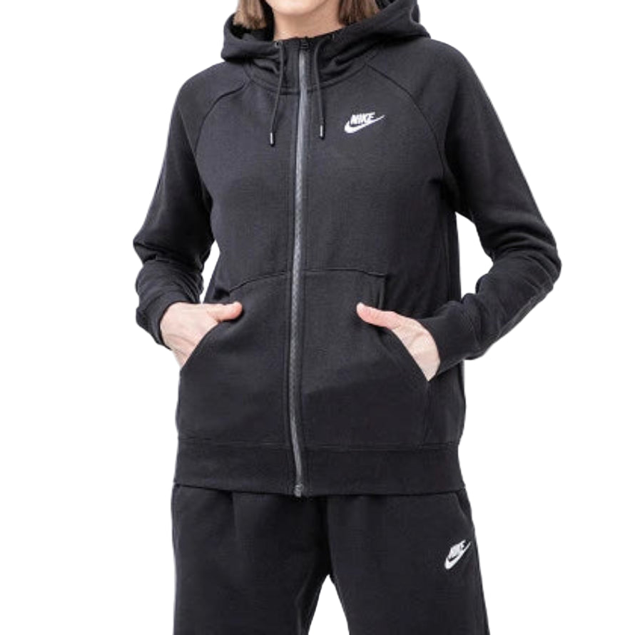 Nike Sportswear Club full zip "Fekete" Női Pamut Melegítő szett