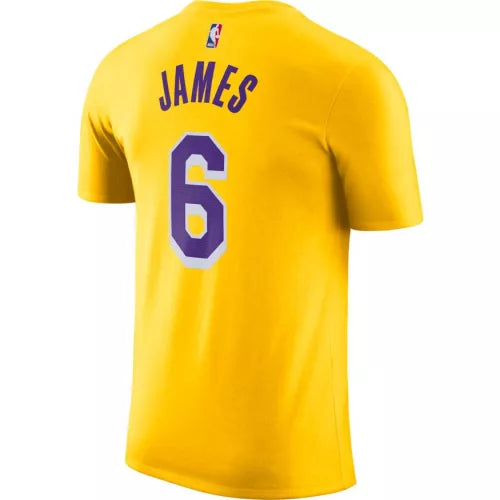 NBA X NIKE LEBRON JAMES LOS ANGELES LAKERS ESSENTIALS FÉRFI PÓLÓ